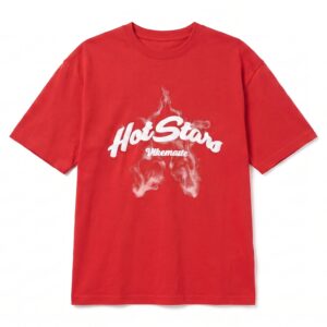 Eddez Hot Star Graphic Cotton T-Shirt